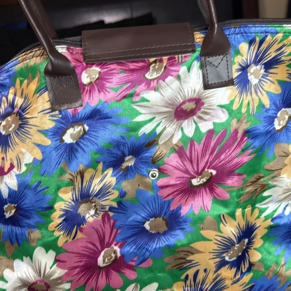 Floral Multicolor Tote Bag